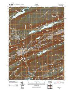 Tamaqua Pennsylvania Historical topographic map, 1:24000 scale, 7.5 X 7.5 Minute, Year 2010
