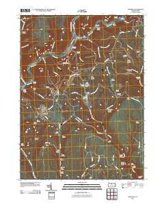 Tamarack Pennsylvania Historical topographic map, 1:24000 scale, 7.5 X 7.5 Minute, Year 2010