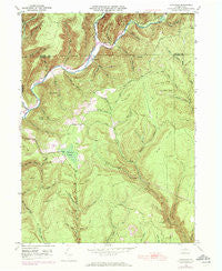 Tamarack Pennsylvania Historical topographic map, 1:24000 scale, 7.5 X 7.5 Minute, Year 1946