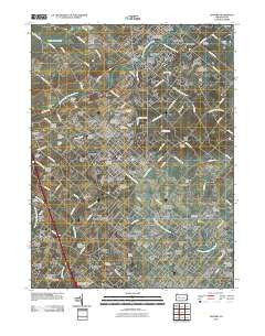 Telford Pennsylvania Historical topographic map, 1:24000 scale, 7.5 X 7.5 Minute, Year 2010