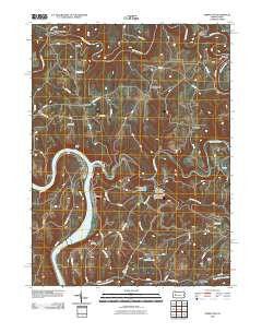 Templeton Pennsylvania Historical topographic map, 1:24000 scale, 7.5 X 7.5 Minute, Year 2010