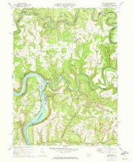 Templeton Pennsylvania Historical topographic map, 1:24000 scale, 7.5 X 7.5 Minute, Year 1969
