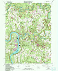 Templeton Pennsylvania Historical topographic map, 1:24000 scale, 7.5 X 7.5 Minute, Year 1969