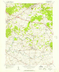 Terre Hill Pennsylvania Historical topographic map, 1:24000 scale, 7.5 X 7.5 Minute, Year 1956