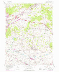 Terre Hill Pennsylvania Historical topographic map, 1:24000 scale, 7.5 X 7.5 Minute, Year 1956