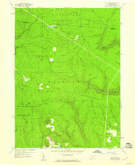 The Knobs Pennsylvania Historical topographic map, 1:24000 scale, 7.5 X 7.5 Minute, Year 1959