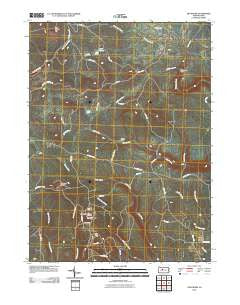 The Knobs Pennsylvania Historical topographic map, 1:24000 scale, 7.5 X 7.5 Minute, Year 2010