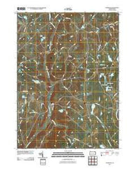 Thompson Pennsylvania Historical topographic map, 1:24000 scale, 7.5 X 7.5 Minute, Year 2010