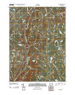 Thompson Pennsylvania Historical topographic map, 1:24000 scale, 7.5 X 7.5 Minute, Year 2010