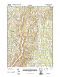 Thompson Pennsylvania Historical topographic map, 1:24000 scale, 7.5 X 7.5 Minute, Year 2013