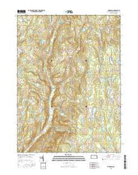 Thompson Pennsylvania Current topographic map, 1:24000 scale, 7.5 X 7.5 Minute, Year 2016