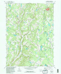 Thompson Pennsylvania Historical topographic map, 1:24000 scale, 7.5 X 7.5 Minute, Year 1994
