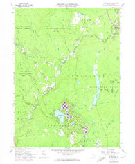 Thornhurst Pennsylvania Historical topographic map, 1:24000 scale, 7.5 X 7.5 Minute, Year 1965