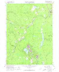 Thornhurst Pennsylvania Historical topographic map, 1:24000 scale, 7.5 X 7.5 Minute, Year 1965