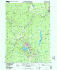 Thornhurst Pennsylvania Historical topographic map, 1:24000 scale, 7.5 X 7.5 Minute, Year 1997