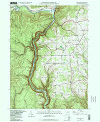 Tiadaghton Pennsylvania Historical topographic map, 1:24000 scale, 7.5 X 7.5 Minute, Year 1994