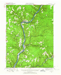 Tidioute Pennsylvania Historical topographic map, 1:62500 scale, 15 X 15 Minute, Year 1927