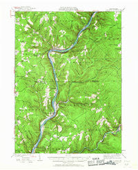 Tidioute Pennsylvania Historical topographic map, 1:62500 scale, 15 X 15 Minute, Year 1927