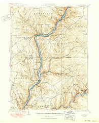 Tidioute Pennsylvania Historical topographic map, 1:62500 scale, 15 X 15 Minute, Year 1930