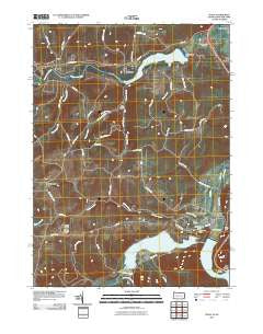Tioga Pennsylvania Historical topographic map, 1:24000 scale, 7.5 X 7.5 Minute, Year 2010