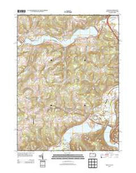 Tioga Pennsylvania Historical topographic map, 1:24000 scale, 7.5 X 7.5 Minute, Year 2013