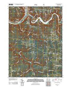 Tionesta Pennsylvania Historical topographic map, 1:24000 scale, 7.5 X 7.5 Minute, Year 2011
