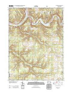 Tionesta Pennsylvania Historical topographic map, 1:24000 scale, 7.5 X 7.5 Minute, Year 2013