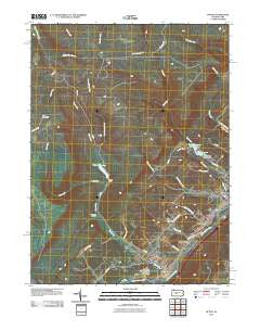 Tipton Pennsylvania Historical topographic map, 1:24000 scale, 7.5 X 7.5 Minute, Year 2010