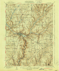 Titusville Pennsylvania Historical topographic map, 1:62500 scale, 15 X 15 Minute, Year 1933