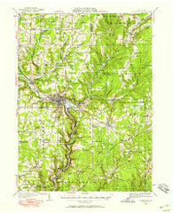 Titusville Pennsylvania Historical topographic map, 1:62500 scale, 15 X 15 Minute, Year 1927