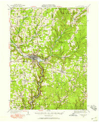 Titusville Pennsylvania Historical topographic map, 1:62500 scale, 15 X 15 Minute, Year 1927