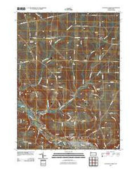 Titusville North Pennsylvania Historical topographic map, 1:24000 scale, 7.5 X 7.5 Minute, Year 2010