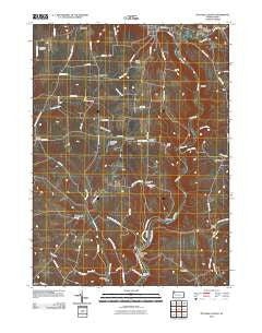 Titusville South Pennsylvania Historical topographic map, 1:24000 scale, 7.5 X 7.5 Minute, Year 2010