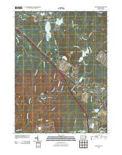 Tobyhanna Pennsylvania Historical topographic map, 1:24000 scale, 7.5 X 7.5 Minute, Year 2010