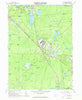Tobyhanna Pennsylvania Historical topographic map, 1:24000 scale, 7.5 X 7.5 Minute, Year 1965