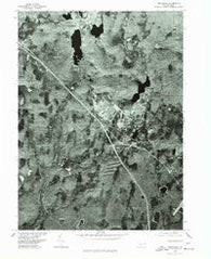 Tobyhanna Pennsylvania Historical topographic map, 1:24000 scale, 7.5 X 7.5 Minute, Year 1976