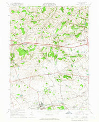 Topton Pennsylvania Historical topographic map, 1:24000 scale, 7.5 X 7.5 Minute, Year 1965