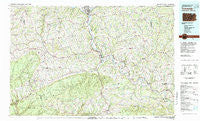 Towanda Pennsylvania Historical topographic map, 1:100000 scale, 30 X 60 Minute, Year 1981