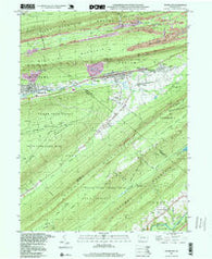 Tower City Pennsylvania Historical topographic map, 1:24000 scale, 7.5 X 7.5 Minute, Year 1997