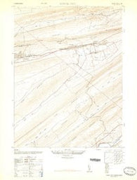 Tower City Pennsylvania Historical topographic map, 1:24000 scale, 7.5 X 7.5 Minute, Year 1947