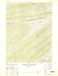 Tower City Pennsylvania Historical topographic map, 1:24000 scale, 7.5 X 7.5 Minute, Year 1947
