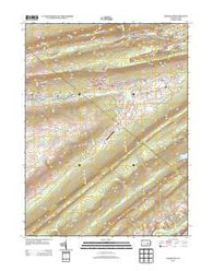 Tower City Pennsylvania Historical topographic map, 1:24000 scale, 7.5 X 7.5 Minute, Year 2013