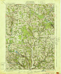 Townville Pennsylvania Historical topographic map, 1:62500 scale, 15 X 15 Minute, Year 1932