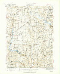 Townville Pennsylvania Historical topographic map, 1:62500 scale, 15 X 15 Minute, Year 1927
