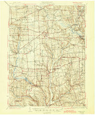 Townville Pennsylvania Historical topographic map, 1:62500 scale, 15 X 15 Minute, Year 1945