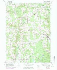 Townville Pennsylvania Historical topographic map, 1:24000 scale, 7.5 X 7.5 Minute, Year 1967