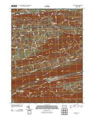 Trevorton Pennsylvania Historical topographic map, 1:24000 scale, 7.5 X 7.5 Minute, Year 2010