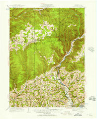 Trout Run Pennsylvania Historical topographic map, 1:62500 scale, 15 X 15 Minute, Year 1921