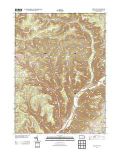 Trout Run Pennsylvania Historical topographic map, 1:24000 scale, 7.5 X 7.5 Minute, Year 2013