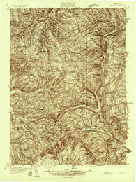 Troy Pennsylvania Historical topographic map, 1:48000 scale, 15 X 15 Minute, Year 1931